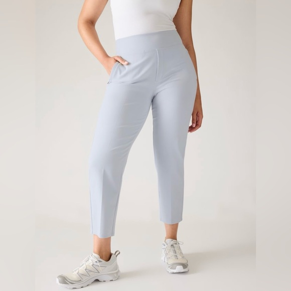 Athleta Endless High Rise Pant // Snowfall Blue - Picture 5 of 9